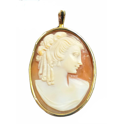 Colgante Oro Camafeo