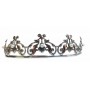 Tiara Plata con Perlas y Marcasitas - Montero Regalos