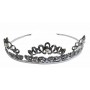 Tiara Plata con Perlas y Circonitas