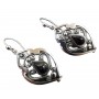 Azabache Jet Silver Earrings