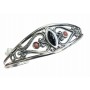 Azabache Jet Silver Bracelet - monterojoyeros.com