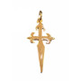 Cruz Oro Santiago Apostol Peregrino