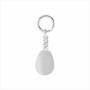Llavero Plata Lagrima Liso