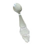Cucharita Plata Natalicio Flor de Lis