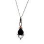 Azabache Jet Silver Pendant