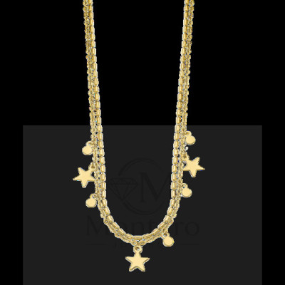 |LS2236-1-2|Pendant Lotus Style Steel - Montero Jewelry