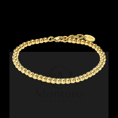 Steel Bracelet Lotus Style
