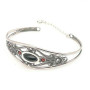 Azabache Jet Silver Pendant - F02215