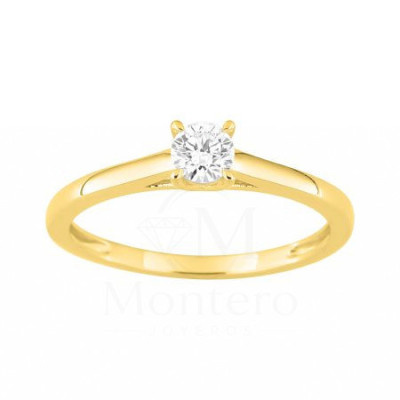 Diamond Lab Grown Ring 9 carat Gold - Montero Jewelry and Watches