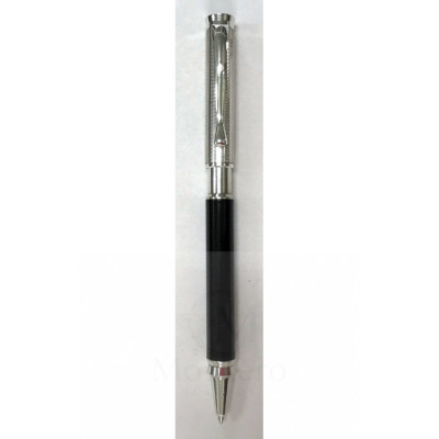 Boligrafo Plata Lacado Negro