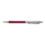 Boligrafo Plata Lacado Rojo