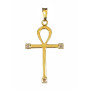 Gold Cross Pendant- Montero Jewelers