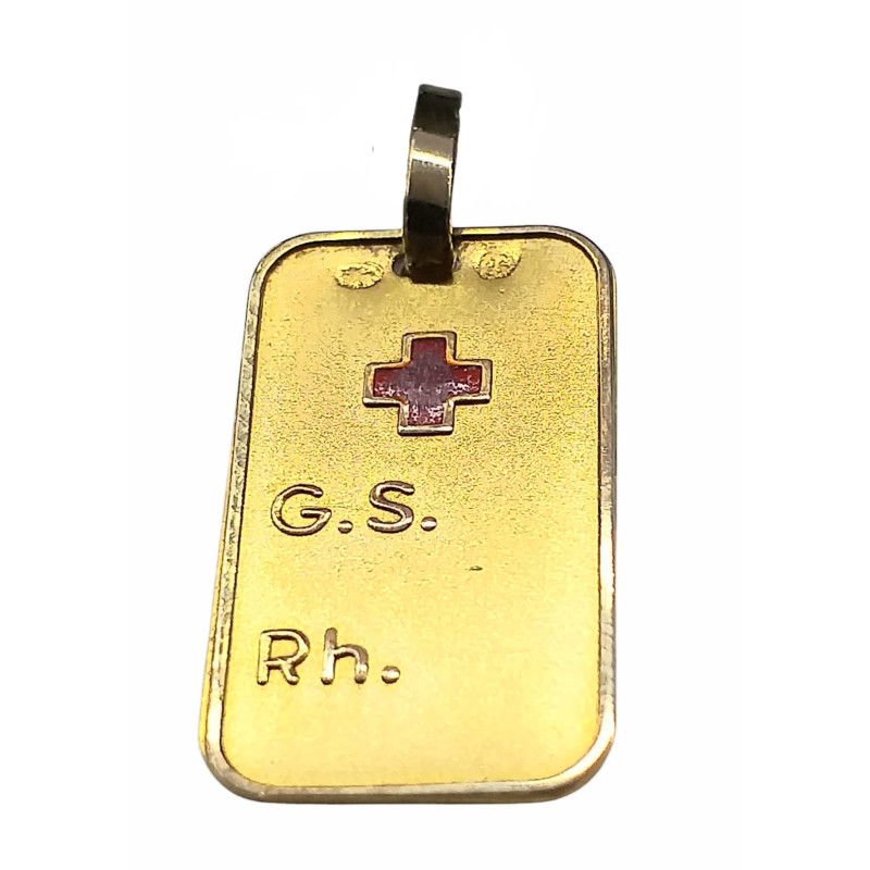 Gold 18kts. Pendant- Montero Jewelers