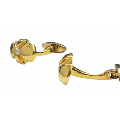 Gold 18kts.CUFFLINKS - Montero Jewelers