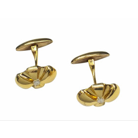 Gold 18kts.CUFFLINKS - Montero Jewelers