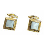 Gold 18kts.CUFFLINKS - Montero Jewelers