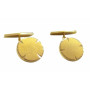 Gold 18kts.CUFFLINKS - Montero Jewelers