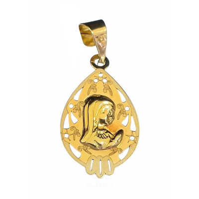 Medalla Oro Virgen Niña
