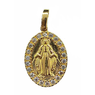 Medalla Oro Virgen Milagrosa