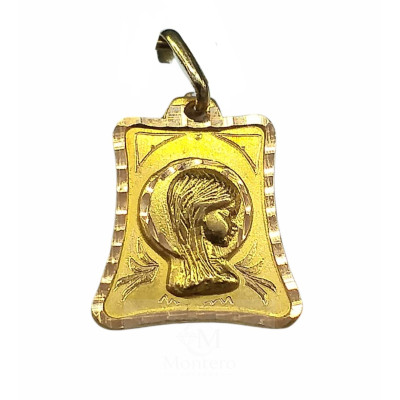 Medalla Oro Virgen Niña
