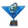 Figura Pareja Marco Giner Decorado Oro-Platino