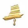 Broche Solapa Oro - MONTERO JOYEROS