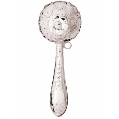 Rattle silver ball flowers - 1GI0451B