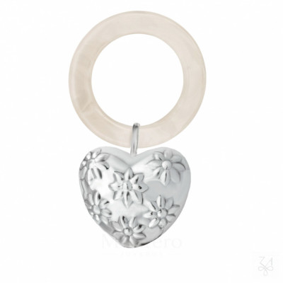 Sonajero Plata Osito - Montero Regalos