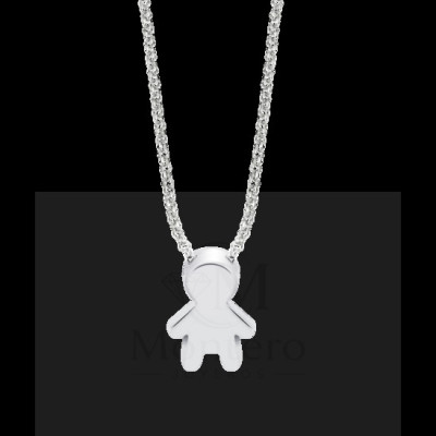 Colgante Lotus Plata Niño