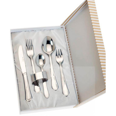 Estuche Infantil / Cadete Acero Cubiertos + Servilletero GA4013V -...