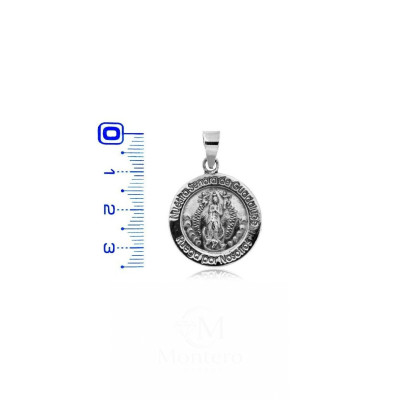 Medalla Plata Virgen de Guadalupe