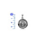 Medalla Plata Virgen de Guadalupe