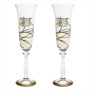 Wedding Anniversary Cristal Flutes