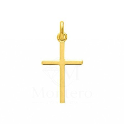 Colgante Cruz Chapada Oro