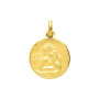 Colgante Medalla Angelito Chapado Oro