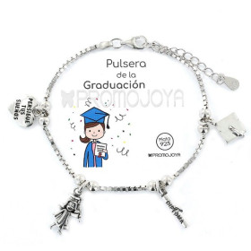 Pulsera Plata GRADUACION