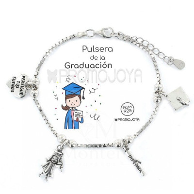 Pulsera Plata GRADUACION