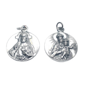 Medalla Plata Escapulario