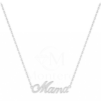 Collar Plata Mamá