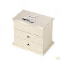 Joyero Doble Cajon Beige Osito