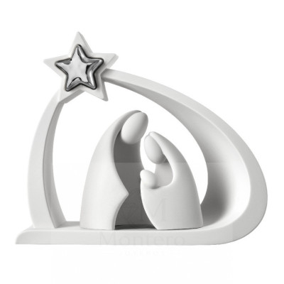 Misterio Pesebre Navideño Estrella Plateada