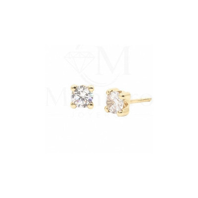 9 Carat Gold Earrings - Montero Jewelers