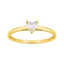 Sortija Oro y Diamantes 9K