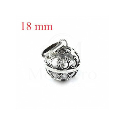 SILVER ANGEL CALLER PENDANT