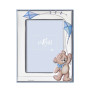 Bilaminated Silver Baby Photo Frame - Montero Joyeros