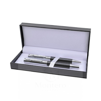 Set Boligrafo y Roller Bicolor