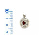 SILVER ANGEL CALLER PENDANT