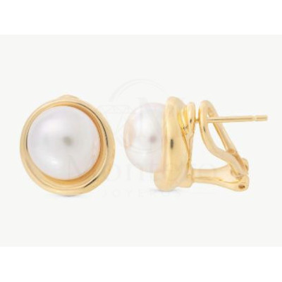 Majorica Pearl Earrings | 925 Sterling Silver