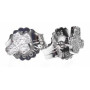Pendientes Plata Cruz