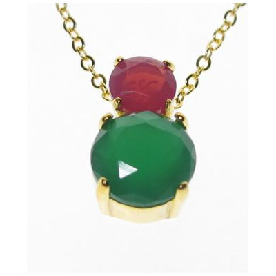 Pendientes Plata Piedras Color - Montero Joyeros